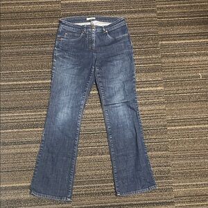 Eileen Fisher Dark Blue Flare Jeans